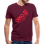 OMG Red Acro B&C V Neck - maroon