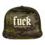 FUCK Beige Acro Truckers Hat - MultiCam\green