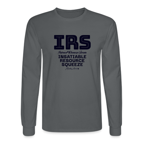 IRS Long Sleeve - charcoal