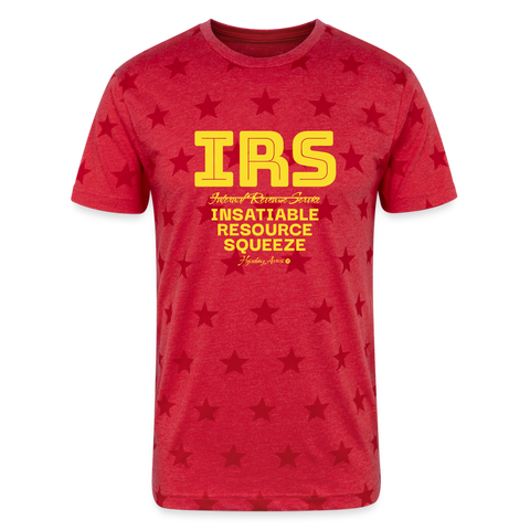 IRS Tee - red star