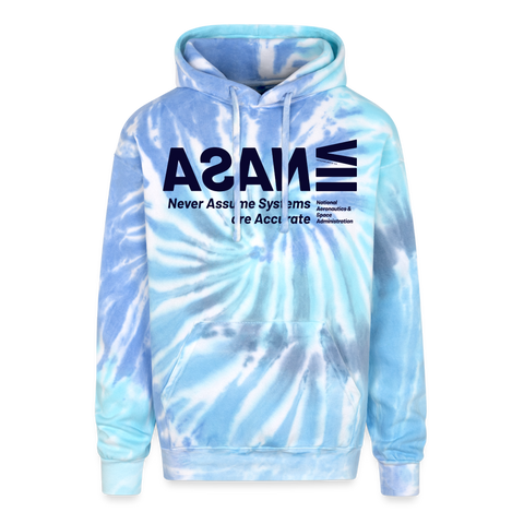 NASA Blue Acro Hoodie - blue lagoon