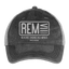 REM Vintage Hat - washed black / silver