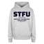 STFU Oversized Hoodie - heather grey