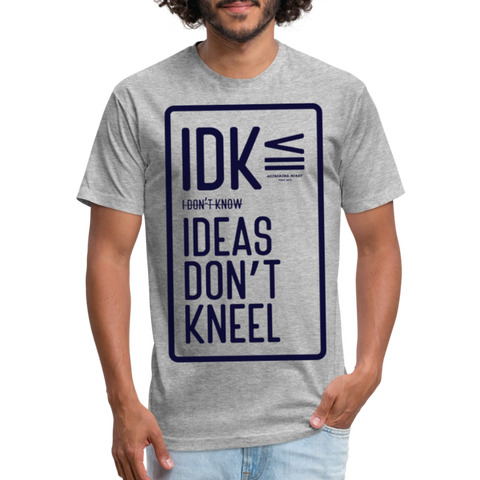 IDK Tee - heather gray