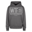 WTF Oversized Hoodie - graphite gray