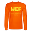 WEF Blue Acro Hoodie - orange