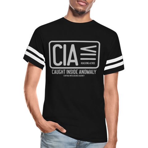 CIA Tee - black/white