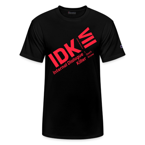 IDK Red Acro Tshirt - black