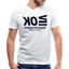 OK Blue Acro B&C V Neck - white