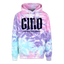 GMO Blue Acro Hoodie - cotton candy