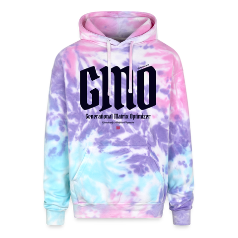 GMO Blue Acro Hoodie - cotton candy