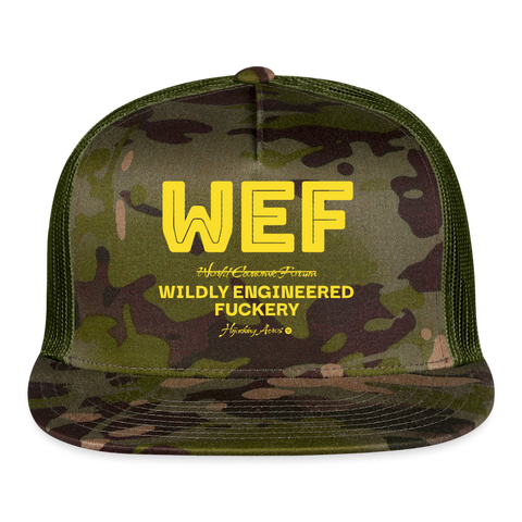 WEF Trucker Hat - MultiCam\green