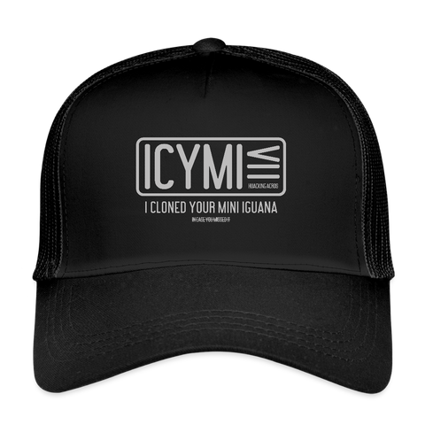 ICYMI Trucker  Hat - black/black