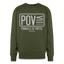 POV Oversized Sweatshirt - olive green