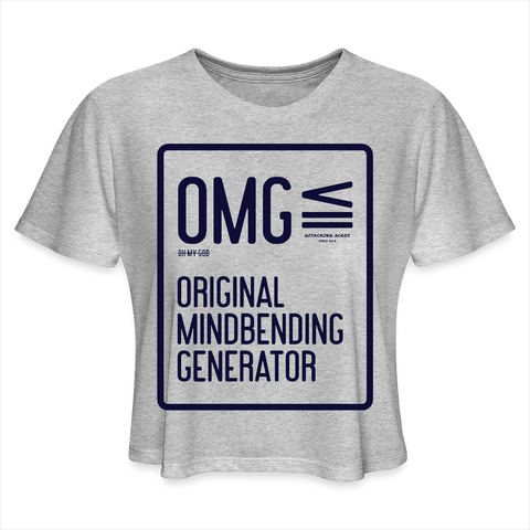 OMG Tee - heather gray