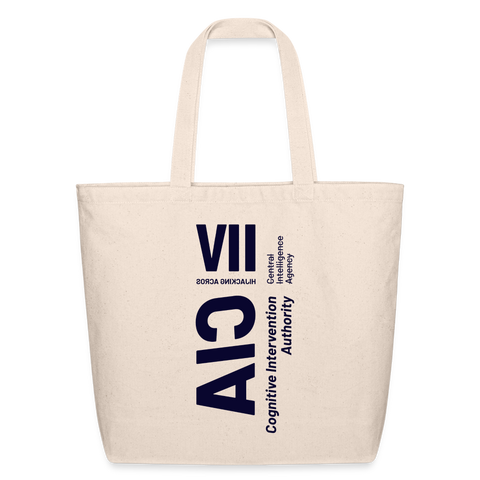 CIA Blue Acro Tote - natural