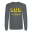 LOL Long Sleeve - charcoal