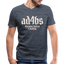 AD4BS Beige Acro B&C V Neck - heather navy