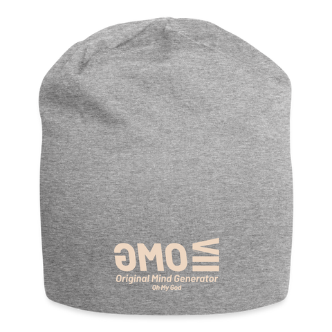 OMG Beige Acro Beanie - heather gray