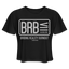 BRB Cropped Tee - black