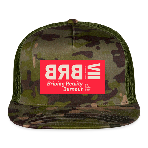 BRB Beige Acro Baseball Hat - MultiCam\green