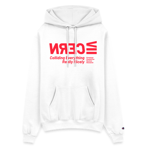 CERN Red Acro Champion Hoodie - white