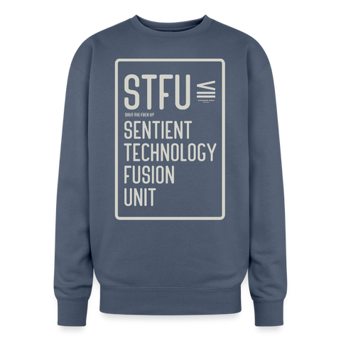 STFU Oversized Sweatshirt - stone blue