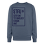 STFU Oversized Sweatshirt - stone blue
