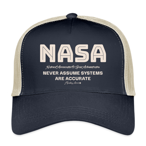 NASA Vintage Hat - pacific/oyster