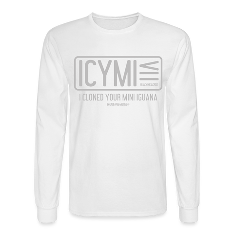 ICYMI Tee - white