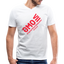 OMG Red Acro B&C V Neck - white