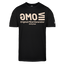 OMG Beige Acro Under Armor Tee - black