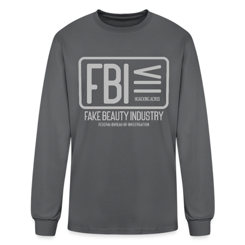 FBI Long Sleeve - charcoal