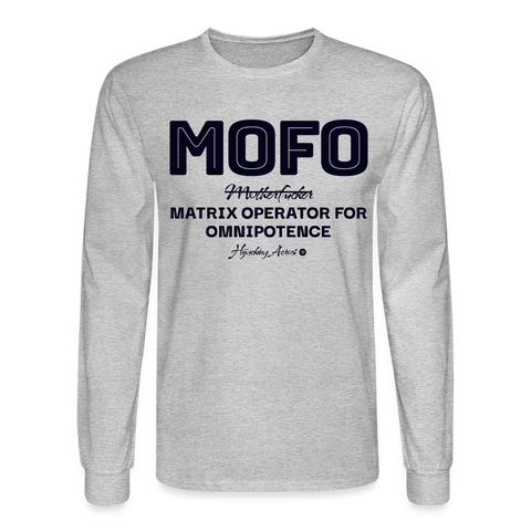 MOFO Long Sleeve - heather gray