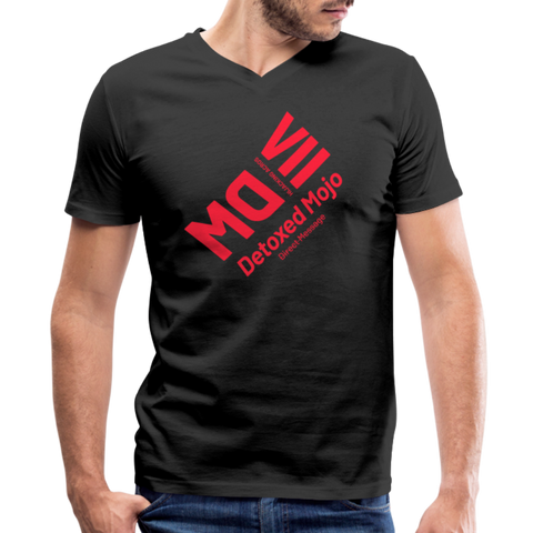 DM Red Acro B&C V Neck - black