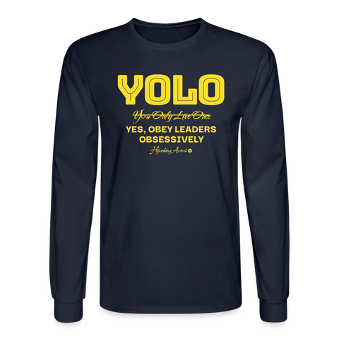 YOLO Long Sleeve - navy