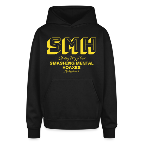 SMH Oversized Hoodie - black