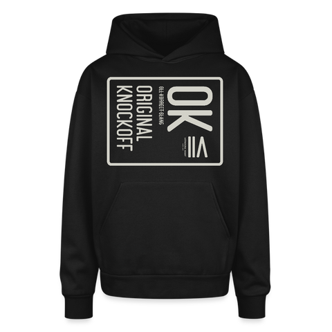 OK Oversized Hoodie - black