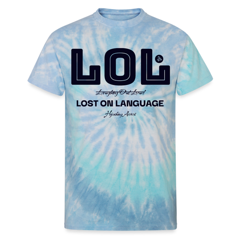 LOL Tee - blue lagoon