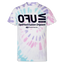 UFO Blue Acro Tee - Pastel Spiral