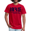 FBI Blue Acros B&C Tee - red