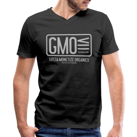GMO V Neck - black