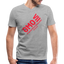 OMG Red Acro B&C V Neck - heather gray