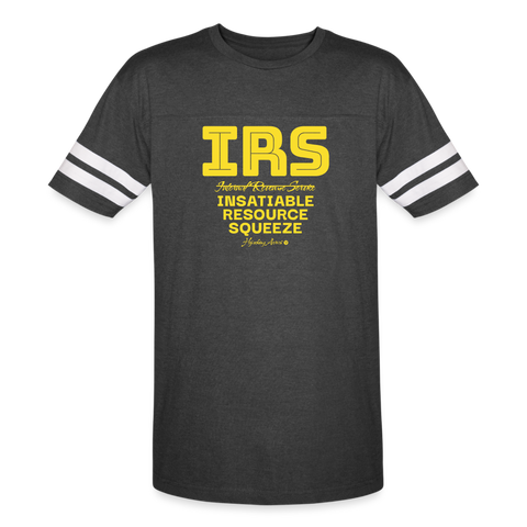 IRS Tee - vintage smoke/white