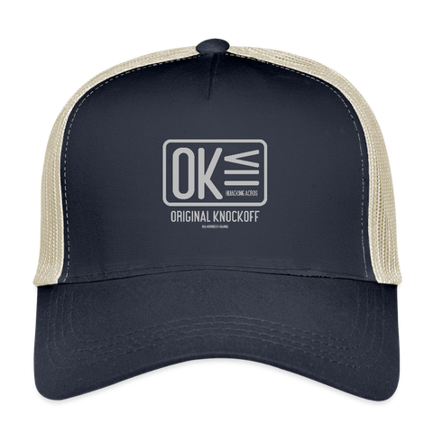 OK Vintage Trucker Hat - pacific/oyster