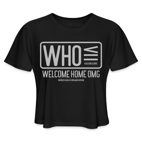 WHO Tee - black