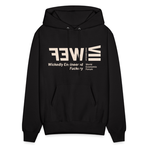 WEF Beige Acro Hoodie - black