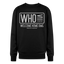 WHO Oversized Sweatshirt - black