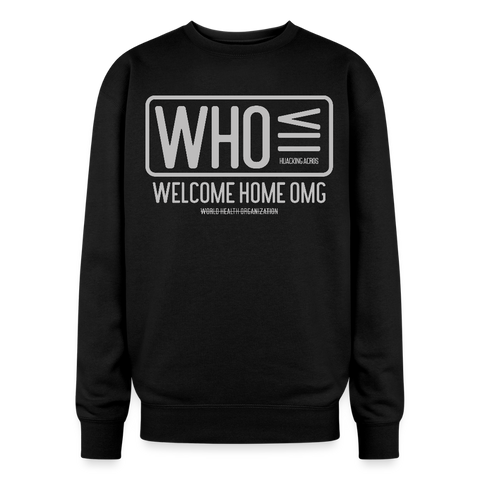 WHO Oversized Sweatshirt - black