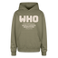 WHO Oversized Hoodie - olive